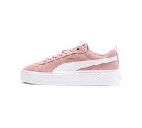 PUMA Smash Platform SD, Zapatillas Mujer, Rosa (Bridal Rose White/Gold), 37 EU