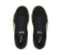 PUMA Smash Platform V3 Suede Sneakers Women, Calzado, Negro/Blanco/Dorado, 35.5 35.5