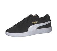 PUMA Smash v2 Buck, Zapatillas Unisex Adulto, Black White Team Gold, 37 EU