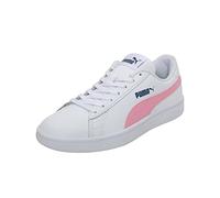 PUMA Smash v2 L Jr, Zapatillas, Multicolor White-Prism Pink, 38 EU