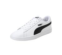 PUMA Smash V2 L, Zapatillas de Deporte Unisex adulto, Puma White-Puma Black, 38.5 EU