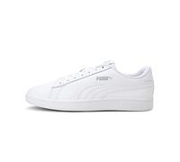 PUMA Smash V2 L, Zapatillas de Deporte Unisex adulto, Puma White-Puma White, 44.5 EU