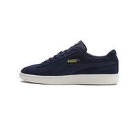 PUMA Smash V2, Zapatillas de Deporte Unisex adulto, Peacoat-Puma Team Gold-Whisper White, 37 EU