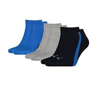 PUMA Sneaker, Unisex adulto, Azul (Navy / Grey / Strong Blue), 42, (Pack de 3)