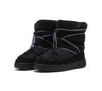 PUMA SNOWBAE Suede WNS - Tenis para Mujer, Color Negro y Gris Oscuro, Talla 7.5 de Reino Unido, Puma Negro Plano Gris Oscuro, 41 EU