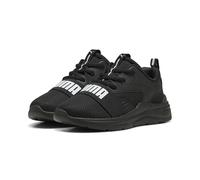PUMA Soft Wired 2 PS, Sneaker, Black White, 23 EU
