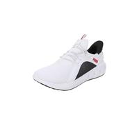 PUMA Softride Carson Sliptech, Road Running Shoe Unisex Adulto, White-For All Time Red, 44.5 EU