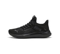 PUMA SOFTRIDE Enzo 5 Slip Tech - Tenis Unisex para Correr de Carretera, Color Negro y Gris Oscuro, Talla 6 de Reino Unido, Puma Negro y Gris Oscuro, 39 EU