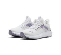 PUMA SOFTRIDE ENZO 5 Slip TECH WNS - Tenis de correr para mujer, color blanco-lavanda, pop-lilac brillante, Apple Spritz, talla 8 de Reino Unido, Puma White Lavendar Pop Lilac Luster Apple Spritz, 42