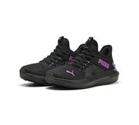 PUMA SOFTRIDE Enzo 5 Slip Tech WNS - Tenis de Correr para Mujer, Color Negro-Electric Orchid, Talla 5 de Reino Unido, Puma Orquídea eléctrica Negra, 38 EU