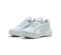 PUMA SOFTRIDE Exo JR - Zapatillas Deportivas, Color Plateado y Blanco, Talla 38, Sea Glass Puma Silver Puma White, 38.5 EU