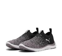 PUMA Softride Remi Slip-on Knit Wn's, Zapatillas para Correr de Carretera Mujer, Black Plum Jam, 40.5 EU