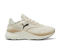 Puma - SOFTRIDE MAYVE WN'S, Zapatillas para Correr de Carretera Femenino, Alpine Snow-Warm White-Puma Black,