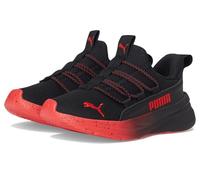 PUMA Softride One4all - Tenis unisex para niños, Black-for All Time Red Ah25, 6 Big Kid
