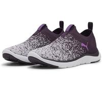 Puma - SOFTRIDE Remi Slip-ON Knit WN'S, Zapatillas para Correr de Carretera Femenino, Midnight Plum-Lilac Frost-Puma White,