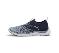 PUMA Softride Remi Slip-on Knit Wn's, Zapatillas para Jogging en Carretera Mujer, Azul Marino Nieve Montaña Gris Cielo, 37.5 EU, Puma Azul Marino Nieve Montaña Gris Cielo, 37.5 EU