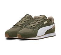 PUMA Softride St Miler SD, Zapatillas Unisex Adulto, Loden Green White Gum, 46 EU