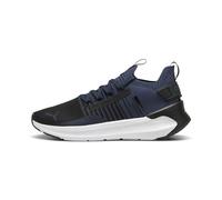 PUMA Softride Symmetry Fuzion, Road Running Shoe Unisex Adulto, Black-Club Navy White, 47 EU