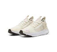Puma SOFTRIDE Symmetry FUZION WN - Tenis de Correr para Mujer, Color Blanco cálido, Nieve Alpina, Brillo Malva, Talla 8 de Reino Unido