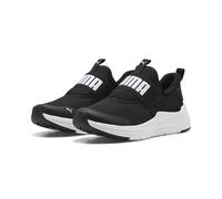 PUMA Softride Wired 2 Sliptech Jr, Zapatillas de Deporte, Negro Black, Blanco White, 35 EU, Negro Puma Black White Puma White, 35.5 EU