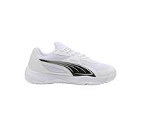 PUMA SOLARFLASH III JR, Indoor Court Shoe, White Black, 35.5 EU