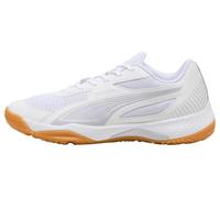 PUMA SOLARFLASH III W+ - Tenis de Interior Unisex, Color Blanco y Lila, Talla 36, Puma White Lilac Crush Berry, 40 EU