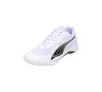 PUMA Solarflash III, Zapato de Tribunal Interior Unisex Adulto, Blanco White/Negro Black, 41 EU