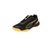 PUMA Solarstrike III, Indoor Court Shoe Unisex Adulto, Black-Sun Stream White, 44.5 EU