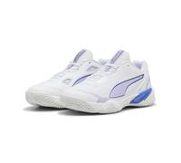 Puma SOLARSTRIKE W+ 4 - Tenis Unisex para Interiores, Color Lavanda, Zafiro Real, Talla 9.5 de Reino Unido