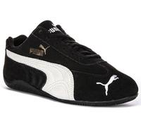 PUMA Speedcat Carreras Calle Bajo Top Mujer Zapatillas Negras Blanco GB 3-6