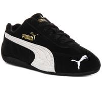 PUMA Speedcat Cordón Ante Conducción Mujer Zapatillas En Blanco y Negro EU 36-42