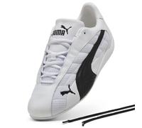 PUMA Speedcat Plus Leather Sneakers Unisex, Calzado, Blanco/Negro, 46 46