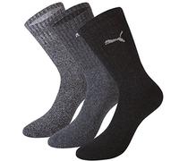 Calcetín PUMA PUMA CREW SOCK 3P 7312 207 Gris - Talla: 39/42