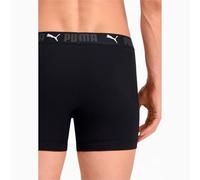 Puma Calzoncillo boxer para hombre Negro/Blanco Talla L