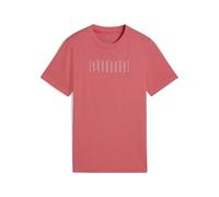 PUMA Sport Graphic tee G, Camisetas Niñas, Peach Frost,