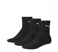Puma Sport Junior 3P - Calcetines para niños, color negro, talla 35-38