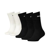 PUMA Sport Kids' Socks Calcetines, Black/White, 31-34 (Pack de 5) Unisex niños