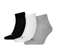 PUMA Sports Ankle Trainer Socks Unisex Quarters (3 Pair Packs) Everyday Comfort