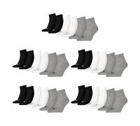 PUMA Sports Ankle Trainer Socks Unisex Quarters (3 Pair Packs) Everyday Comfort