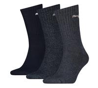 Puma Sports Crew Socks (3 Pairs) 6-8 Navy 6-8 Navy