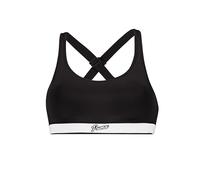 PUMA Sporty Padded Top Sujetador Deportivo, Negro, L Mujeres