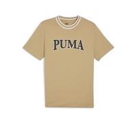 PUMA Squad Big Graphic tee, Bronceado Prairie, L Unisex Adulto