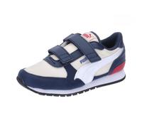 PUMA ST Runner v3 NL V PS, Sneaker, Sugared Almond White-Club Navy-Club Red-Cobalt Glaze, 28 EU
