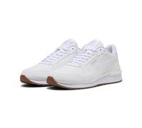 PUMA St Runner V4 L, Zapatillas Unisex Adulto, Puma White-Glacial Gray-Gum, 44 EU