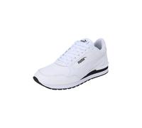 PUMA St Runner V4 L, Zapatillas Unisex Adulto, Puma White-Puma Black-Puma White, 45 EU