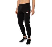PUMA Statement Deluxe Edition - Pantalones de chándal de algodón, Negro , XL