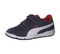 PUMA Stepfleex 2 SL VE V Inf, Sneakers, Unisex bebé, Peacoat-Puma White-Flame Scarlet, 23 EU