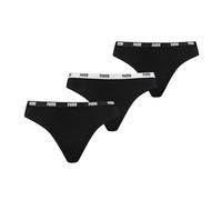 Puma String, Negro (Black), S (Pack de 3) para Mujer