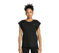 Camiseta de running puma studio foundations mujer negro M