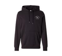 PUMA Sudadera 'Class' negro / blanco S negro / blanco